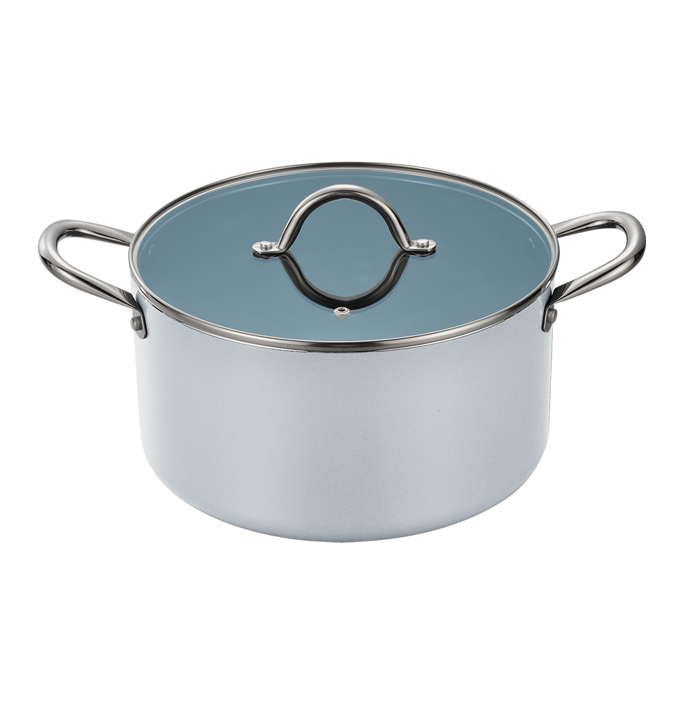 4.5QT Ceramic Casserole with Lid