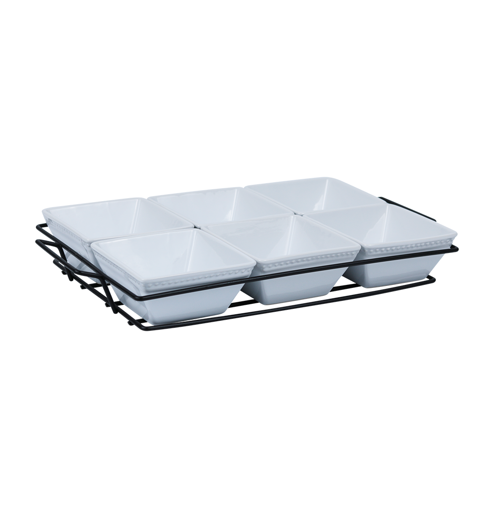 6 Section Server Set