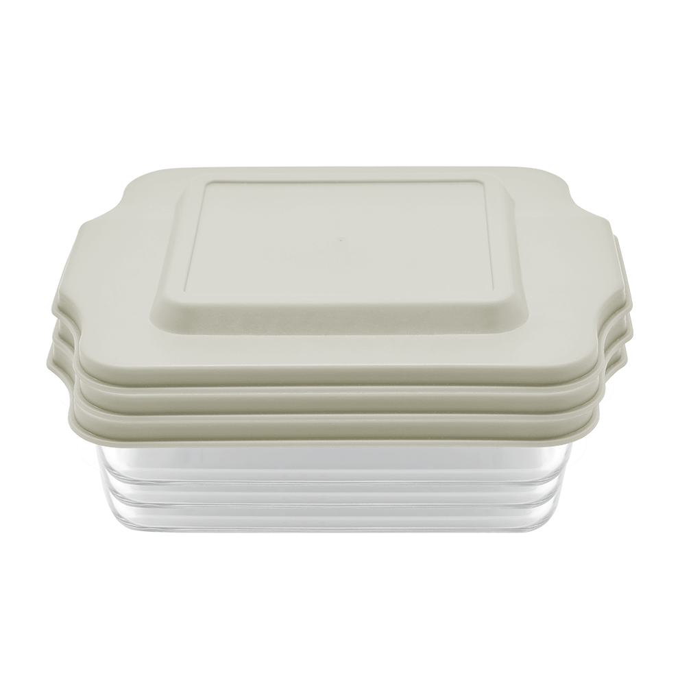 6pc Simply Nest'd Square Baking Set