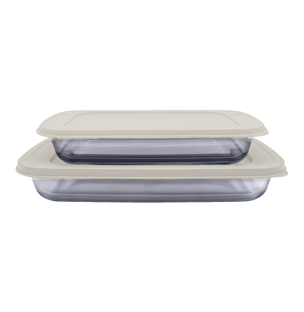 Rectangle Backing 4pc Simply Nest'd Rectangle Baking Set – BeauMont 1922